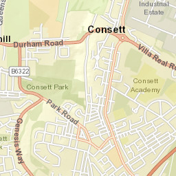 37 Dixon Street, Consett, County Durham Street Map