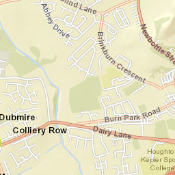 40 Lime Avenue, Houghton le Spring, Tyne and Wear Street Map