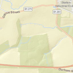 Durham Road, Wingate, County Durham Street Map