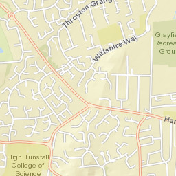 11 Exmoor Grove, Hartlepool TS26, UK Street Map