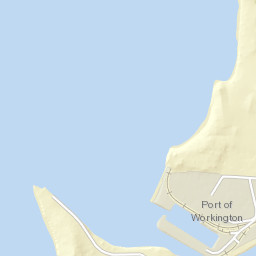 Isabella Road, Workington, Cumbria CA14, UK Street Map