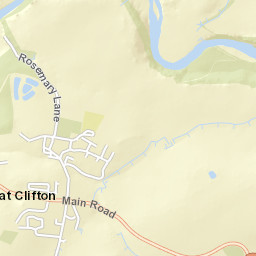 Main Road, Great Clifton, Workington Street Map