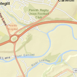 2 Kemplay Bank, Eamont Bridge, Penrith Street Map