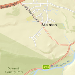 1 Brooklyn, Stainton, Penrith, Cumbria Street Map