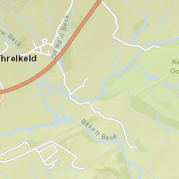 16 Blencathra, Lake District National Park Street Map