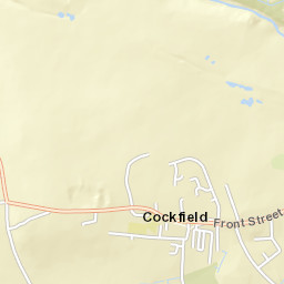 13 Mount Pleasant, Cockfield, Bishop Auckland Street Map