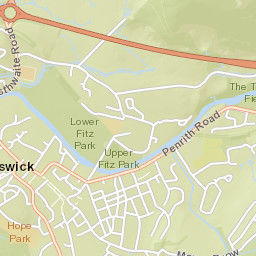 61-73 Main Street, Lake District National Park, Keswick, Cumb Street Map