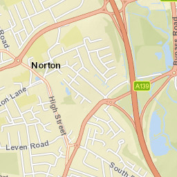 16 Darlington Lane, Norton, Stockton-on-Tees TS20, UK Street Map