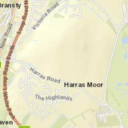 Harras Road, Whitehaven, Cumbria  Street Map