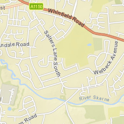 64 Riverside Way, Darlington, DL1 2BQ, UK Street Map