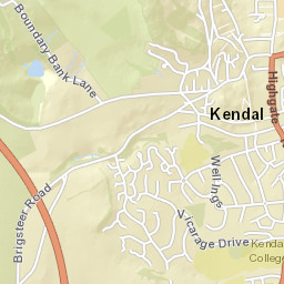 Brigsteer Road, Kendal, Cumbria LA9 5DZ, UK Street Map