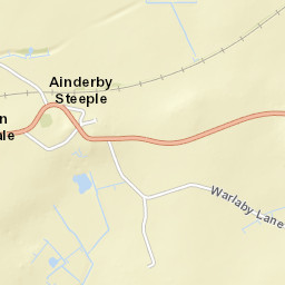 A684, Northallerton, North Yorkshire DL7 Street Map
