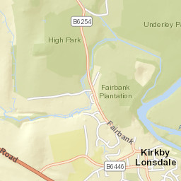 2 Mill Brow, Kirkby Lonsdale, Carnforth, Cumbria Street Map