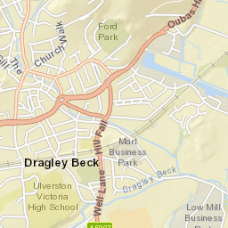 12 Neville Street, Ulverston, Cumbria LA12 Street Map