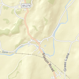 Green Lane, Grange-over-Sands, Cumbria LA11 Street Map