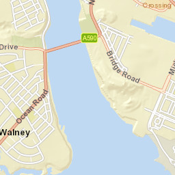 1 Promenade, Walney, Barrow-in-Furness Street Map