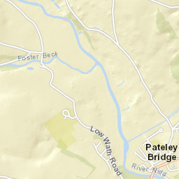 2C Church Street, Pateley Bridge, Harrogate Street Map