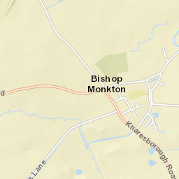 Saint John's Road, Harrogate, North Yorkshire Street Map