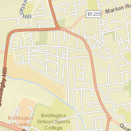 95 South Back Lane, Bridlington, East Riding of Yorkshire Street Map