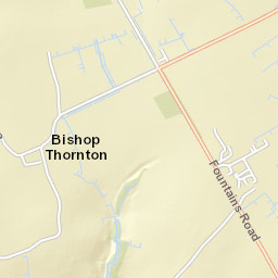 Oakwood Park, Harrogate, North Yorkshire Street Map