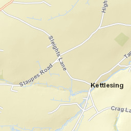 Sleights Lane, Harrogate, North Yorkshire HG3, UK Street Map