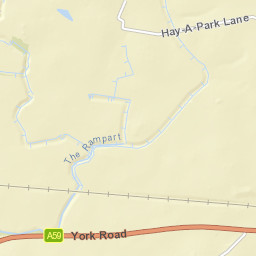 York Road, Knaresborough, North Yorkshire HG5, UK Street Map