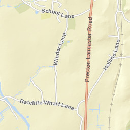 24 School Lane, Forton, Preston, Lancashire Street Map