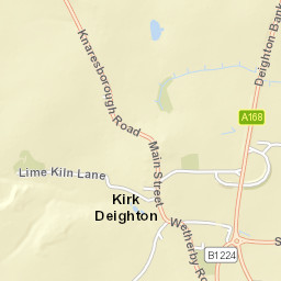 1 Lime Kiln Lane, Wetherby, North Yorkshire Street Map