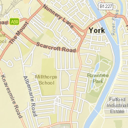 14 Tower Street, York YO1, UK Street Map