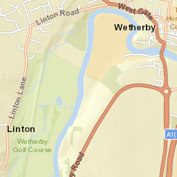 Market Place, Wetherby, West Yorkshire LS22 Street Map