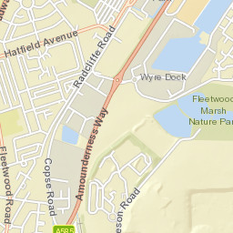 47-49 Devon Avenue, Fleetwood, Lancashire Street Map