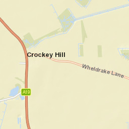 A19, York YO19, UK Street Map