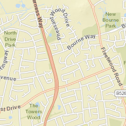 1 Borage Close, Thornton-Cleveleys, Lancashire Street Map