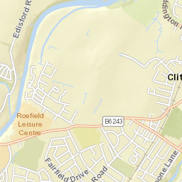 4 St. Pauls Terrace, Clitheroe, Lancashire BB7 Street Map