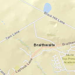 Tarn Lane, Keighley, West Yorkshire BD22 Street Map