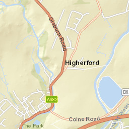 236 Gisburn Road, Nelson, Lancashire BB9 Street Map