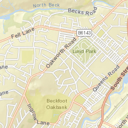 88 Grafton Road, Keighley, West Yorkshire Street Map