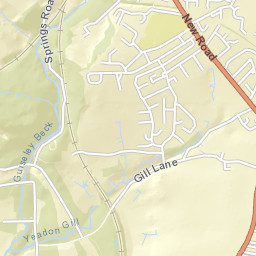 20 Woodlea Road, Yeadon, West Yorkshire Street Map