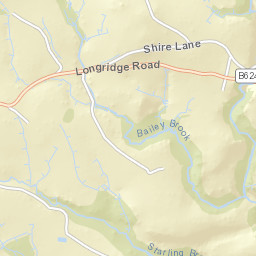 Shire Lane, Clitheroe, Lancashire BB7, UK Street Map