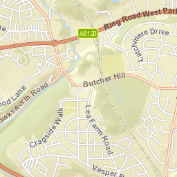 Ring Road West Park, Leeds, West Yorkshire LS16, UK Street Map