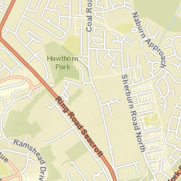 24-25 White Laithe Approach, Leeds, West Yorkshire Street Map