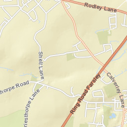 49 Woodhall Road, Calverley, West Yorkshire Street Map