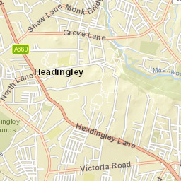Grunberg Road, Leeds, West Yorkshire Street Map