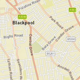 4 Somerset Avenue, Blackpool FY1 5QU, UK Street Map