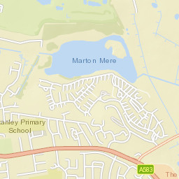 Preston New Road, Blackpool FY3, UK Street Map