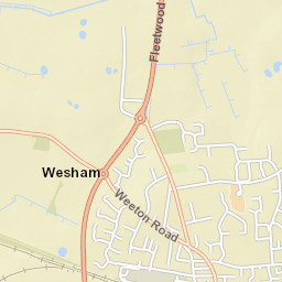13 Thompson Street, Wesham, Preston Street Map