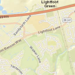 15-28 Manor Court, Fulwood, Preston, Lancashire Street Map