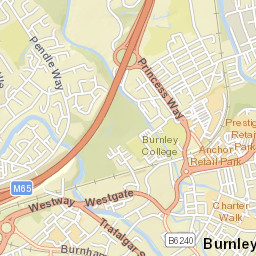 135 Hargrove Avenue, Burnley, Lancashire Street Map