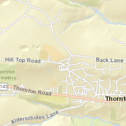 5 Chapel Street, Thornton, West Yorkshire Street Map
