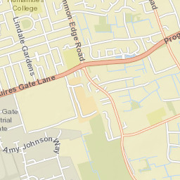 Common Edge Road, Blackpool, Lancashire FY4, UK Street Map